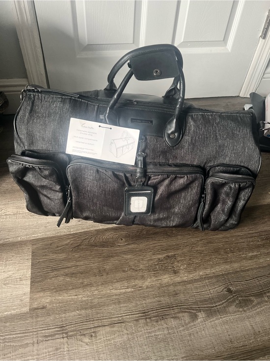 Adrienne Vittadini Other - Adrienne Vittadini Black Men's Duffel Bag with Front Pockets